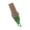 Green, variant on 3D Melted Ice Cream Hook - Fun and Colorful Wall Decor for Towels and Accessories