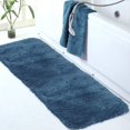 thumbnail image 1 of Alfombra de baño Walensee, grande, azul marino, 60 x 180 cm, extra suave, absorbente, 1 of 8