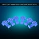 thumbnail image 1 of 50pcs Blue Lock Quick Wire Splice Clips Terminal Connectors 0.72-2.5mm2, 1 of 5