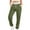 Army Green, variant on Leggings Workout Pants with Pockets Stretch Active Pants for Women Fall High Waist Drawstring Wide Leg Pants Casual Loose Fitting Workout Trouser Pants Loose Yoga Pants Comfy S-45 Green L