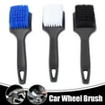 thumbnail image 3 of ABS Short Handle Car Wheel Cleaning Brush for Convenient and Safe Car Tire Cleaning, 3 of 8