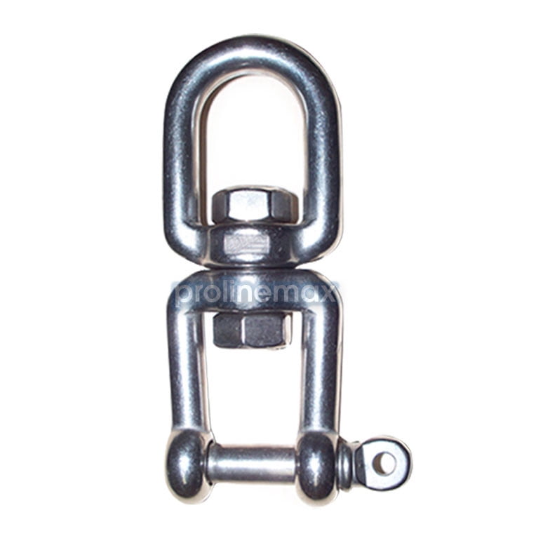 1//4 Stainless Steel Jaw x Jaw Swivel