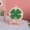 Clover, variant on LINLIN 3D DIY String Art Kit Thread Winding Painting DIY Material Wooden Board Home Decoration Art Crafts Ornaments Handmade for Beginner Adults Kids Birthday Gift