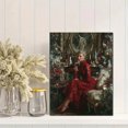 thumbnail image 2 of Elegant Lady with Wine Canvas Print Wall Art for Living Room Bedroom Dining Room Hotel Lobby Luxury Home Decor, 2 of 8
