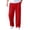20# Red, variant on Baggy Pants Men Relaxed Fit Joggers Lounge Oversized Essentials Casual Solid Baggy Wide Leg Flared Uncuffed