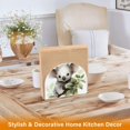thumbnail image 5 of Koala Leaves Grey Napkin Holder for Table Clear Napkin Stand Paper Holder Acrylic Organizer Dispenser Napkins for Dinner Kitchen Restaurant Room, 5 of 8