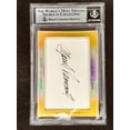 Gordie Howe and Marcel Pronovost 2014 Leaf Masterpiece Cut Signature ...