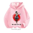 thumbnail image 3 of Sudadera con capucha de Naruto para niños, ropa informal para niños, ropa de Sonic, sudadera con capucha de dibujos animados para primavera y otoño, sudadera de Anime Sasuke, camisetas de Kakashi, 3 of 5