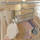 thumbnail image 5 of Tendedero de pared de acero inoxidable con 10 pinzas. Organizador de ropa que ahorra espacio para apartamentos y baños pequeños. Aestivo | Gris | AESTIVO, 5 of 7