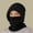 Black, variant on Women's Scarf Face Mask One-piece Knitted Hat With Thick Velvet Insulation And Warm Woolen Hat, Black