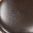 thumbnail image 3 of Tabourets de Comptoir en Cuir Reconstitué Marron Romarin (Lot de 2), 3 of 7