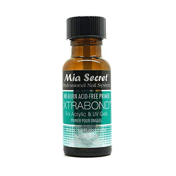 Mia Secret Xtrabond No Burn Acid Free Primer 1 2 Oz For Acrylic And Uv Gels Walmart Com Walmart Com