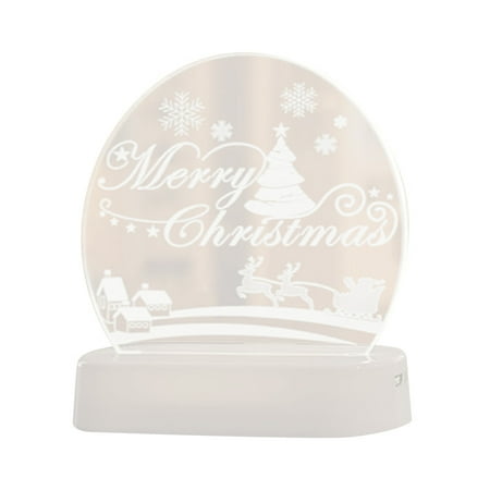

Christmas 3D Night Light Atmosphere Bedside LED Table Lighting Christmas Lighting Night Light C