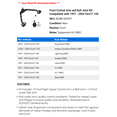 thumbnail image 2 of Front Control Arm and Ball Joint Kit - Compatible with 1997 - 2003 Ford F-150 1998 1999 2000 2001 2002, 2 of 2