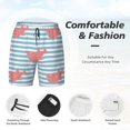 thumbnail image 5 of Fotbe Party Shark Cute Men’s Swim Trunks Quick Dry Swim Shorts Board Shorts with Mesh Lining-Small, 5 of 9
