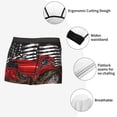 thumbnail image 3 of Haiem tractor Men's Boxer Briefs, Every Day Comfort Stretch Cotton Moisture-Wicking Underwear-XX-Large, 3 of 5