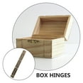 thumbnail image 3 of GAXIRE 6Ud Bisagras Metálicas Para Cajas Madera Marrón Oscuro Duraderas Y Decorativas, 3 of 7