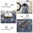 thumbnail image 2 of VUNATE 9'x12' Area Rugs for Living Room Washable Rugs Modern Abstract Distressed Indoor Rug Carpet Soft Fluffy Large Area Rugs for Bedroom Dining Room Office Foldable Nonslip Rug Blue, 2 of 7
