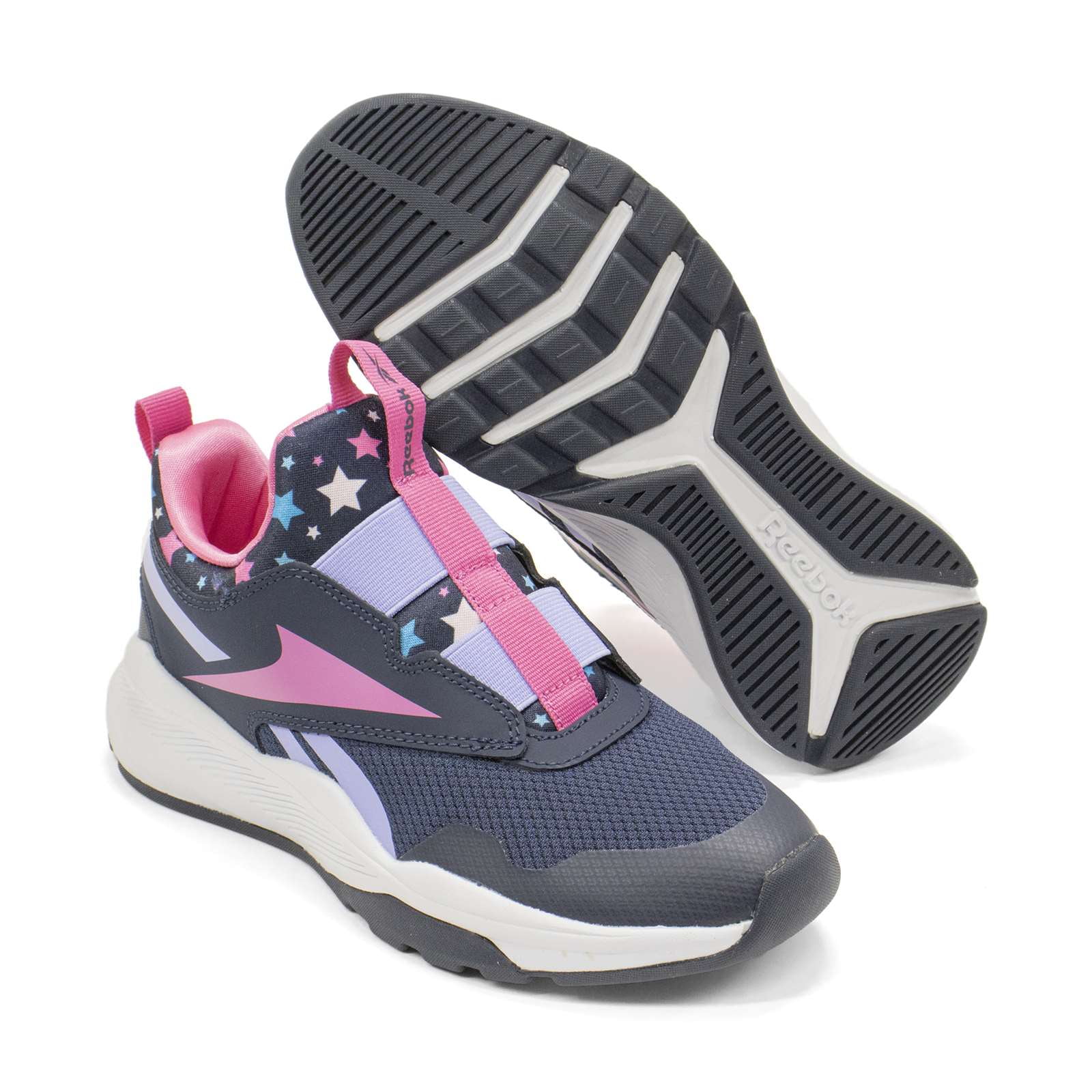 Girls Vector True Reebok Sprinter Xt Slip-On Navy \\ M Shoes, US Pink,7
