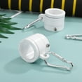 thumbnail image 4 of KAKOWELY 4pcs Flag Pole Clip Mounting Rings with Clip Flagpole Fittings Rotating Flagpole Rings,1.97X"X1.5"X1.26", 4 of 5