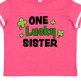 thumbnail image 4 of Inktastic One Lucky Sister with Shamrocks Girls Toddler T-Shirt, 4 of 5