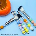 thumbnail image 4 of 10 Piezas de Pinceles de Maquillaje con Cuentas, Pinceles de Maquillaje Artesanales, Kit de Pinceles con Cuentas para Pincel de Sombra de Ojos con Cuentas DIY, 4 of 6