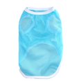 thumbnail image 2 of Pebbuoy Pet Vest Breathable Mesh Dog Vest Solid Color Comfortable Cat Shirt Soft Pet Summer Clothes Pet Supplies, 2 of 7