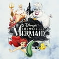 thumbnail image 2 of Men's The Little Mermaid Vintage Characters  Graphic T-Shirt, 2 of 4