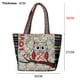 thumbnail image 3 of Bolso De Mano De Estilo Vintage Para Mujer Bolsos Casuales Bolsos De Compras Beige Rde Owl Sunnimix Bolso de hombro para mujer, 3 of 8