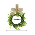 thumbnail image 3 of Easter Cedar Wreath with Bow, Easter Wreaths for Front Door, Realistic Pine Wreath, Large Green Cypress Wreaths for Home Fireplace Wall Window Porch Outdoor Xmas Holiday Decor (B, 9.8"), 3 of 9