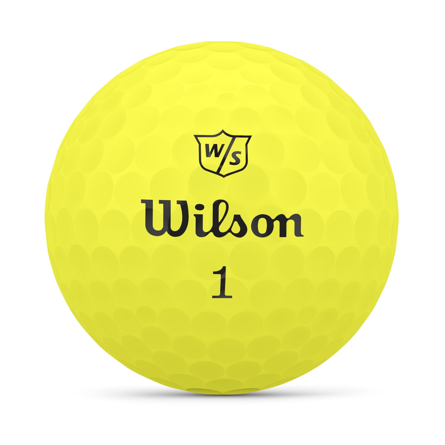 2023 Wilson Staff Duo Soft Golf Ball, Yellow, 12-Pack