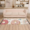 thumbnail image 2 of Yayeee Runner Rug for Bedroom 2'x6' Machine Washable Hallway Non Slip Mat, Pink Donut, 2 of 8