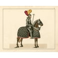 thumbnail image 2 of Kottenkamp 14x12 White Modern Wood Framed Museum Art Print Titled - Knights in Armour III, 2 of 4