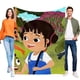 thumbnail image 1 of Yukee anti-pilling, suave, ligera, esponjosa y acogedora de lujo para hogar y cocina – Perfecta para niños y adultos,120X80cm, 1 of 6