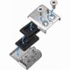 thumbnail image 3 of 10 Pack 304 Stainless Steel Glass Clamps Suitable for 6-10mm Window Glass Adjustable Flat Glass Bracket Staircase Balustrade Polished Handrail-2025, 3 of 4