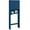 Navy Blue, variant on Yaheetech Over-the-Toilet Bathroom Cabinet with Adjustable Shelf,White