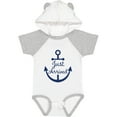 thumbnail image 3 of Inktastic Just Arrived Nautical Anchor Boys or Girls Baby Bodysuit, 3 of 5