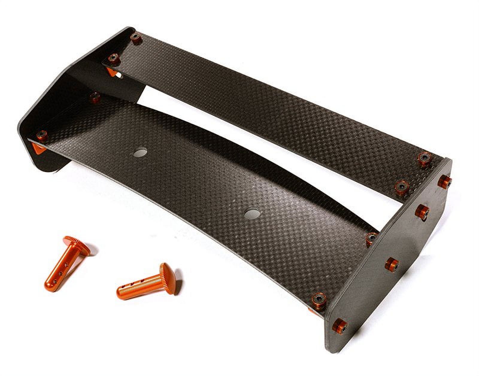 Factory Adjustable Rear Wing Alloy And Carbon Wing For Baja 5B 2.0 Integy Carbon Fiber Adjustable ...