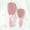 Pink 23*7cm+17*6cm, variant on Ultra Paddle Detangler Hair Brush for Women, Ball-Tipped Bristles, Great for Curly & Thick Hair, Blow-Dry Styling Brush for Gentle Detangling