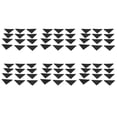 thumbnail image 1 of 72 Pc Forma de Triangulo Mesa de Cristal Esquina Cojin Protector 10mm X 75mm, 1 of 1