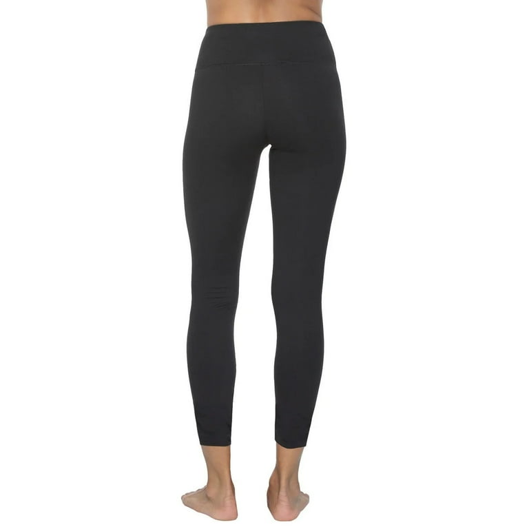 Felina, Women's Velvety Soft 7/8 Legging, 2-pack Medium, Black
