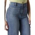 thumbnail image 6 of Levi Strauss Signature Women's and Women's Plus Patch Pocket Loose Wide Leg Jeans, Sizes 2-20, 6 of 7