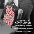 thumbnail image 6 of Naloa Rose Flowers Lunch box Lunch bag for men women Large capacity Lunchbox Insulated Lunch bag Lunch box cooler, 6 of 7