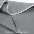 thumbnail image 5 of Lorviah Cotton Body Pillowcase - Ultra Soft & Luxurious 20"x54" Body Pillow Cover with Envelope Closure - 1 Pack - Dark Grey, 5 of 6