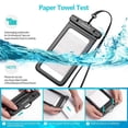 thumbnail image 4 of Funda impermeable para teléfono Newppon de 7.2 pulgadas, paquete de 4 unidades, flotante IPX8, 4 of 7