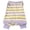 Purple, variant on Dog Protective Sleeve Shirt - Polyester, Striped, Lightweight/Breathable, for Medium/Large Dogs, Post-Injury Anti-Licking, 6 Sizes