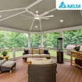 thumbnail image 5 of Delta Breez Rio Vista 60" Ceiling Fan w/ LED, Remote, Indoor/Outdoor, White, 5 of 11