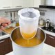 thumbnail image 5 of Bolsa coladora para el fregadero de la cocina con asa y acero, filtro de malla fina para restos de comida, té, café, leche y uso doméstico diario, 5 of 5