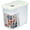 1, variant on JapanBargain 1826, Japanese Large Rice and Pet Food Storage Container, Ideal for Dry Food, Dog Food, and Cat Food, 22 lbs Capacity, 1-Pack
