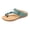 Green, variant on Flat Massage Flip Flops Women's Sandals And Slippers Set Toe Women's Sandals Green 38